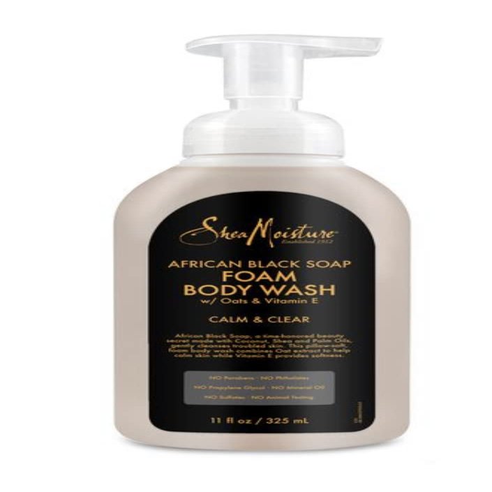 African Black Soap Foam Body Wash