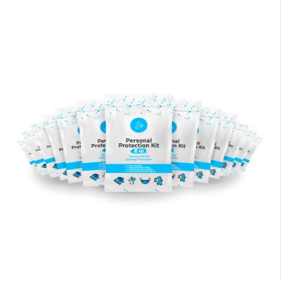 4 Item All-In-One Personal protection Kit - 10 PACK