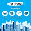 4 Item All-In-One Personal protection Kit - 10 PACK view 4