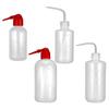 EXCEART 4pcs Hair Cleaning Bottles Empty Shampoo and Dry Washing Bottles for Salon Use Includes and Red White Spray Containers for Hair Care and Plant Watering view 3