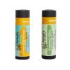 2 Pack of Natural Beeswax Lip Balm in Double Size Eco-Friendly Paperboard Tubes| Rosemary Mint and Green Tea and Aloe view 4
