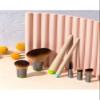 EcoTools Interchangeables Daily Essentials Total Face Makeup Brush Kit, Essential Oils, Multiuse Face Makeup Brushes, Bronzer, Blush, Powder, & Eyeshadow Brushes, Cruelty-Free & Vegan, 8 Piece Set view 3