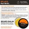 Bump Patrol Beard Patrol Beard Balm for Men - Grooming Treatment with Argan Oil, Shea Butter, & Cocoa Butter Strengthens & Softens Beards & Mustaches - Lemongrass Scent Leave-in Conditioner Wax view 2