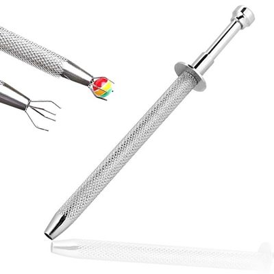 AAProTools Jewelery Tweezers, Ball Bearing Forceps, Ball Holder, Support for Piercing, Ball Tweezers for Welding, Soldering, Jewelry Making