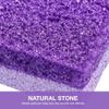 Foot Exfoliator Pedicure Tool Callus Remover Scrubber Skin Cleaner (Purple) view 2