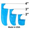 Original HairFin Haircut Tool Kit - As Seen On Shark Tank - Set of 3 Includes 2, 3, and 4 Hair Cutting Guides for DIY and Self Home Haircuts - Made in USA view 4