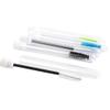 20 Pcs White Lash Disposable Mascara Brushes Diamond Eyelash Spoolies Makeup Brush Mascara Wand in Sanitary Tube Lash Supplies  view 3