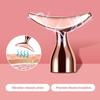 2-IN-1 Electric Face Massager Roller 24k Rose Gold Face Roller, 3D Roller and Unique Crescent Shape Facial Roller Massager Kit Arm Eye Nose Massager Skin Care Tools view 2