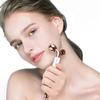 3-IN-1 Electric Jade Roller 3D Roller Facial Roller & Face Massager, Rose Quartz view 4