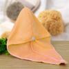 Duan DqhSuperfine Fiber Fabrics Bath Cap Quickly Dry Hair Hat Wrapped Towel Microfiber Solid Hair Turban Bathroom Accessories (Color : Yellow) view 1
