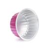 10 Pcs Container Golden Aluminum Foil Bowl Wax Bean Melting Wax Bowl Melting Wax Bowl Reusable Round Shape Aluminum Depilatory Foil Bowl for Home Waxing Spa Face Arm Armpits Legs Bikini (Rose Red) view 3