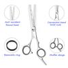 Essoy Professional Thinning Shears - 6.5-Inch Hair Cutting Scissors with Stainless Steel Blades, Fine Adjustment Screw for Home Salon, Barber and Hairdressing view 2