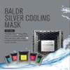 [BALDR] Silver Cooling Face Mask Pack 5PC view 1