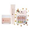 Hanalei Sugar Lip Scrub AND Kukui Oil Lip Treatment 15g Clear AND 5-Piece Tropical Lip Balm Set | Made with Hawaiian Botanicals | Cruelty-Free and Paraben-Free view 1