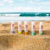Hanalei Sugar Lip Scrub AND Kukui Oil Lip Treatment 15g Clear AND 5-Piece Tropical Lip Balm Set | Made with Hawaiian Botanicals | Cruelty-Free and Paraben-Free view 4