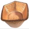 Shiny Copper Pentagon Pedicure Foot Basin view 3