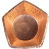 Shiny Copper Pentagon Pedicure Foot Basin view 4
