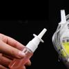 12 Pieces 30 ml Empty Plastic Nasal Spray Bottles Refillable Plastic Nasal Spray Bottles Pump Sprayer Mist Nose Spray Refillable Bottle, Transparent view 4