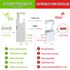 2Pcs Ear Piercing Kit Automatic and Painless Ear Nail Gun Disposable Aseptic Household Ear Piercing Gun Portable Ear Piercing Gun Group Ear Piercing Tools (3mm, Silver) view 4