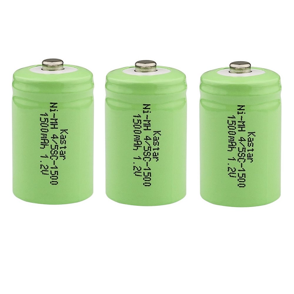 Kastar 3 Pcs Ni-MH Battery 1.2V 1500mAh Replacement for Wah 00745-301 00745301 93148-100 93148100 415745-101 415745101 9816 9916 9918 9920 9925 9940 9326 9020 7060 Razor/Trimmer/Clipper/Shaver