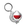 Poland National Flag Soccer Football Finger Nail Clippers Scissor Stainless Steel Cutter view 1