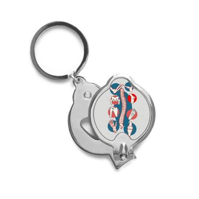 Vertebral Body Joint Illustration Finger Nail Clippers Scissor Stainless Steel Cutter