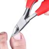 AnHua 2 Pcs Stainless Steel Nail Clippers Trimmer Ingrown Pedicure Care Professional Cutter Nipper Tools for feet toenail (Red) view 3