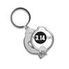 3.14 Pi Day Anniversary Finger Nail Clippers Scissor Stainless Steel Cutter view 1