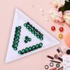 Jollin Glue Fix Crystal Flatback Rhinestones Glass Diamantes Gems for Crafting Nail Art Crafts Decorations Clothes Shoes 2.8mm (ss10 2880pcs, Dark Green) view 4