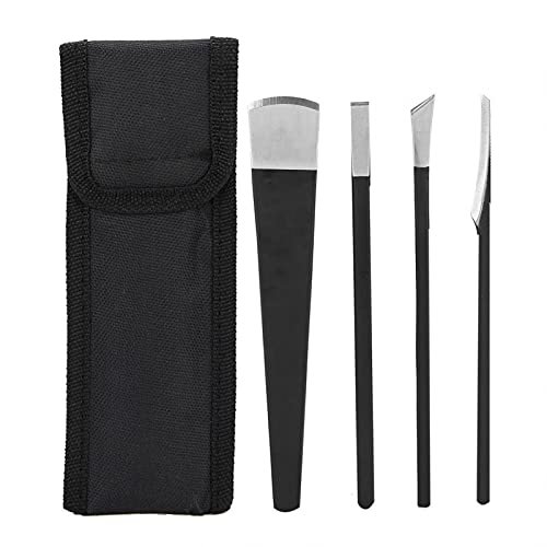 4PCS Pedicure Knife Set, Pedicure Callus Shaver Tools, Professional Foot Scraper, Steel Foot Care for Dead Skin Corn Foot Remover (6.3in) (Four-Piece Set)