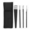 4PCS Pedicure Knife Set, Pedicure Callus Shaver Tools, Professional Foot Scraper, Steel Foot Care for Dead Skin Corn Foot Remover (6.3in) (Four-Piece Set) view 1