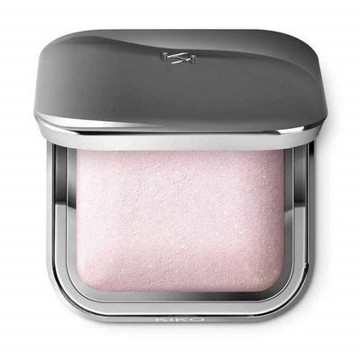 KIKO Milano Glitter Baked Highlighter | Baked Face Highlighter With A Glitter Finish