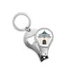 Taiwan Travel Chiang Kai-Shek Memorial Hall Fingernail Clipper Cutter Opener Key Chain Scissor view 1