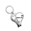 1st Fathers Day Festival Quote Fingernail Clipper Cutter Opener Key Chain Scissor view 1