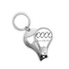 10000 Years Old Girl Age Fingernail Clipper Cutter Opener Key Chain Scissor view 1