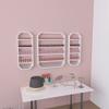 Wall Rack Metal Iron 6 Tier Nail Polish Shelf Sets, Nail Salon Hanging Wall Display Rack Perfume Shelf Cosmetic Essential Oil Spice Rack Organizer Holds view 2