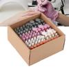 100-Piece Nail Drill Bits Set for Electric Nail File Fine Grit Manicure & Pedicure Bits Compatible with Standard Nail Drill Machines, Home & Salon Use view 1