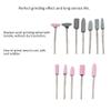 100-Piece Nail Drill Bits Set for Electric Nail File Fine Grit Manicure & Pedicure Bits Compatible with Standard Nail Drill Machines, Home & Salon Use view 4