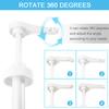 5/8/12 Pcs Plastic Pump Dispenser for Most 1 Gallon (128 Ounce) containers, 38/400, for 38 mm Neck Finish Soap/Shampoo/Conditioner Bottle (5 Pcs, White) view 2