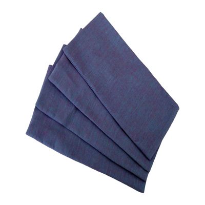 Eye Pillow Cover Pack of (4) - 4.5 x 9 - Soft Cotton Washable - fits Most Eye Pillows - Yoga Massage Meditation spa - USA Made - Bulk - Lilac Amethyst Purple