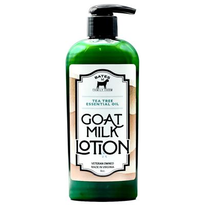 Bates Family Farm Goat Milk, Essential Oil, and Shea Butter Lotion 8 oz (Tea Tree)