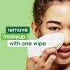Simple Cleansing Wipes Face Wipes for Removing Makeup Kind to Skin Removes Waterproof Mascara, White, Fragnance Free, 25 Count, Pack of 6 view 3