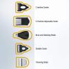 ConairMAN All-in-One Beard Trimmer for Men for Face, Nose and Ear Hair Trimmer,6 piece Men's Grooming Kit, Cordless/Rechargeable view 4