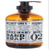 Newport Home and Body Co Hand Soap, Rosemary Mint, Glass Bottle view 1