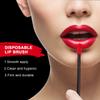 300pcs Disposable Lip Brushes Make Up Brush Lip Gloss Applicators Lipstick Wands Tool Kits Lip gloss view 4