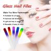 20 Pcs Glass Nail File Bulk with Plastic Sleeve, Crystal Fingernail Files Set, Double Sided Finger Nail Files, Professional Manicure Nail Care for Women Girls, Christmas Gifts Stocking Stuffers view 4
