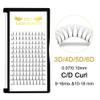 6D-C-0.10-9-16mix Long Stem Premade Fans Eyelash Extensions - Volume Lash Extensions with C & D Curl view 2