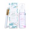 Eyelash Extension Shampoo+Brush/60ml Eyelash Foam Cleaner/Safe and Mild Without Irritation/Remove Makeup Residue & Mascara/Perfect For Salon Use And Home Care(rose) view 1