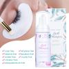 Eyelash Extension Shampoo+Brush/60ml Eyelash Foam Cleaner/Safe and Mild Without Irritation/Remove Makeup Residue & Mascara/Perfect For Salon Use And Home Care(rose) view 3