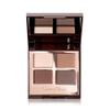 Charlotte Tilbury Luxury Palette Eyeshadow - Shimmer, Metallic & Satin Matte Eyeshadow Quad with a Rich Powder Formula - Includes 4 Complementary Shades - The Sophisticate view 1